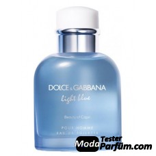 D&G Dolce gabbana Light Blue Beauty Of Capri Pour Homme EDT 125ml  Erkek Tester Parfum